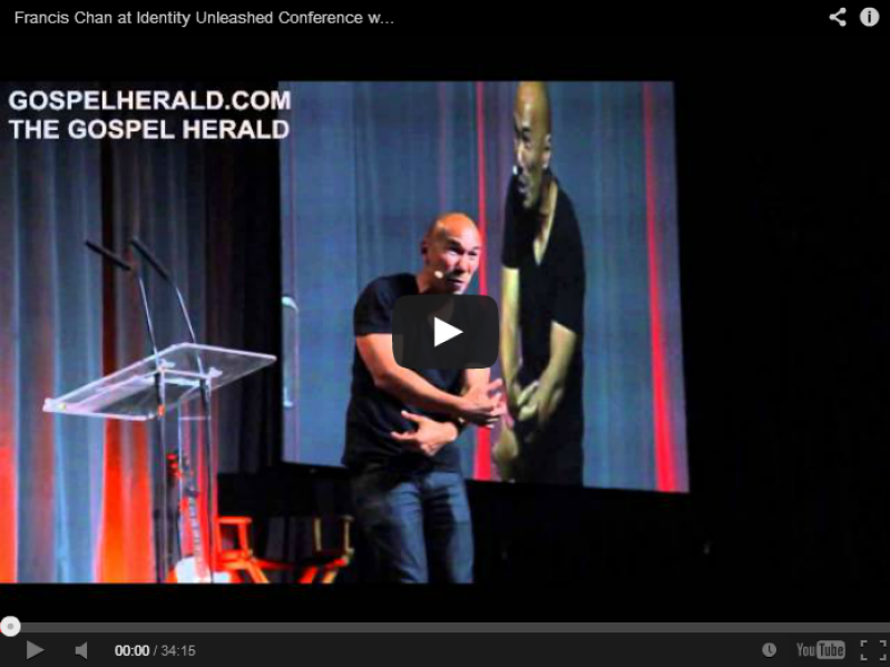 Francis Chan at Identity Unleashed in San Francisco