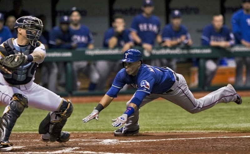 Tampa Bay Rays catcher Jose Lobaton 