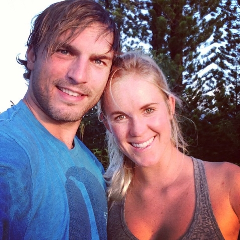 Bethany Hamilton and Adam Dirks