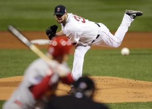 Jon Lester Boston Red Sox vs St. Louis Cardinals World Series Baseball October 2013