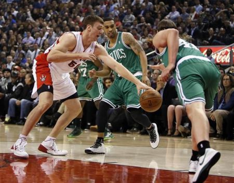 Toronto Raptors and Boston Celtics 