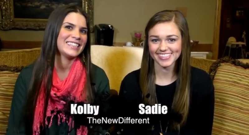 Sadie Robertson and Kolby Koloff