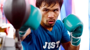 Manny Pacquiao workout