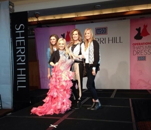 Sadie Robertson, Korie Robertson, Sherri Hill Prom Dress Line