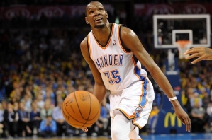 Oklahoma City forward Kevin Durant 