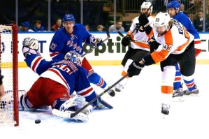 Flyers vs. Rangers 