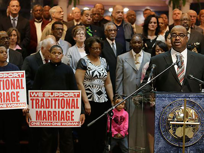 Michigan Black Pastors on Gay Marriage Legalization