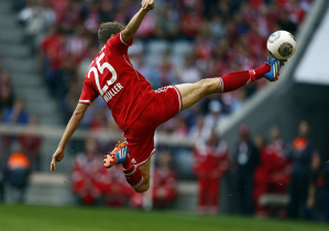 Germany National Football Team Mid-fielder Thomas Mueller 