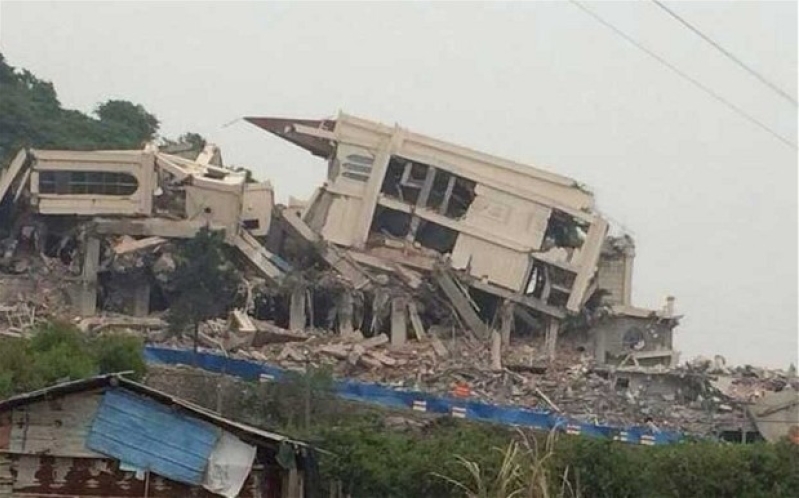 A Church Reduced to Rubble