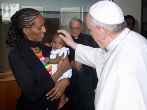 Meriam Ibrahim and Pope Francis