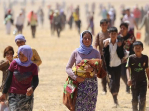 Iraq Yazidis Feeing from ISIS Killing