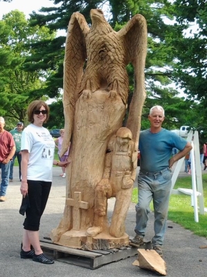 Controversial Statue at Indiana State Park