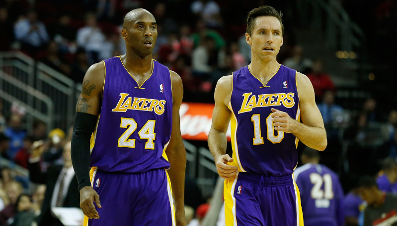 Kobe Bryant and Steve Nash