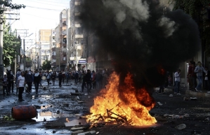 Kurds Protest Over Turkey's Inaction against ISIS