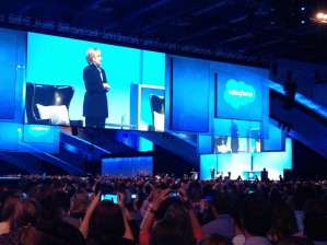 Hillary Clinton at Dreamforce 2014 