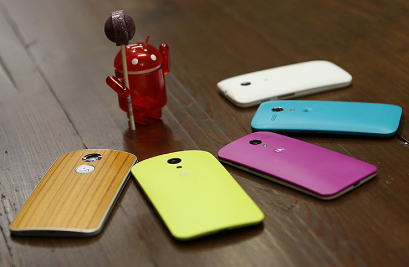 Lollipop on Motorola