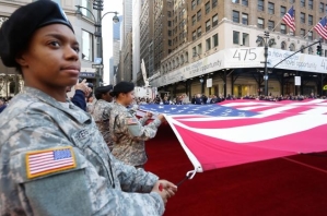 Veterans Day Parade in New York City