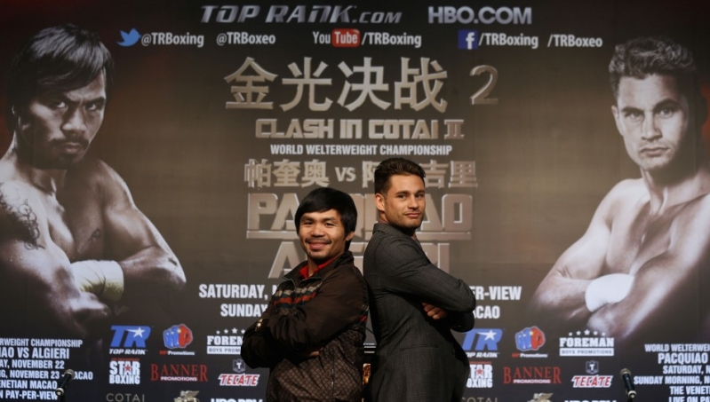 Manny Pacquiao vs. Chris Algieri Macau Fight