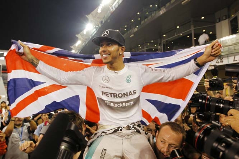 2014 F1 World Champion Lewis Hamilton