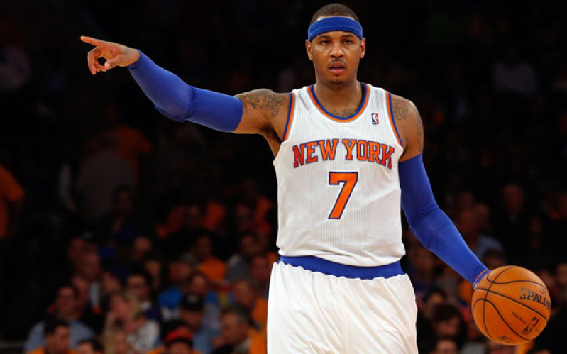 New York Knicks forward Carmelo Anthony