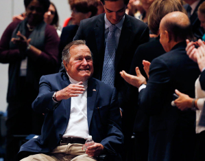 George H.W. Bush Hospitalized