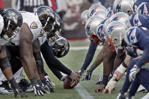 Baltimore Ravens vs. New England Patriots 