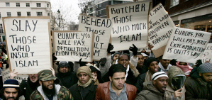 London protests