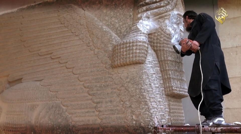 ISIS Destroys Assyrian Historic Sites