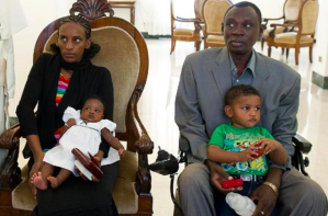 Meriam Ibrahim arrives in New Hampshire, United States 