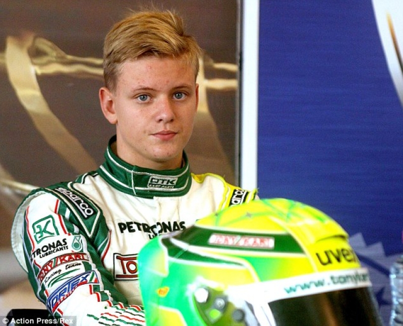 Mick Schumacher, son of Michael Schumacher