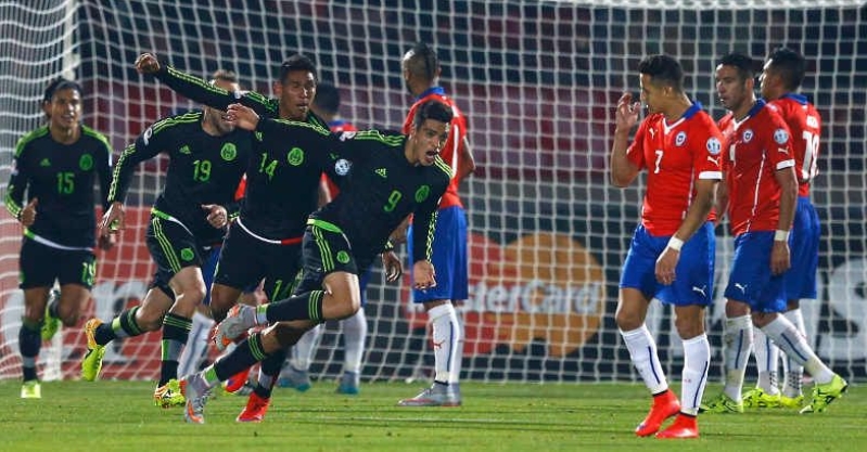 Mexico vs. Chile Football Match - Copa America 2015