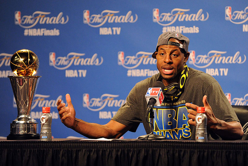 Golden State Warriors guard Andre Iguodala