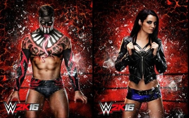 Part of the roster for WWE 2K16