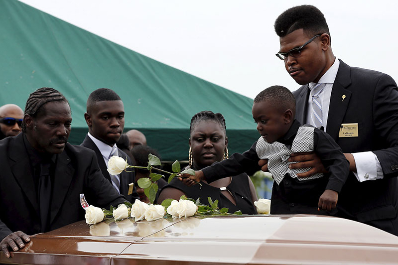 Charleston Church Funeral Service