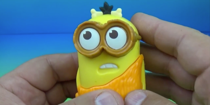 A Minion Caveman toy from a McDonalds Happy Meal.