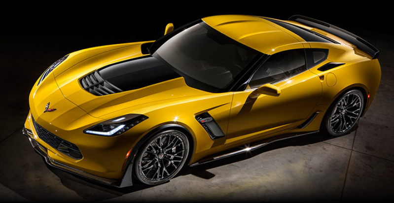 The 2016 Chevy Corvette.