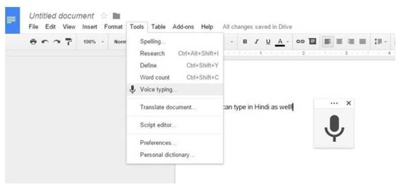 Google docs