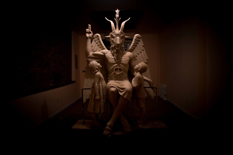 Baphomet monument