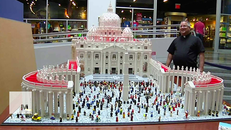 Lego Vatican Replica