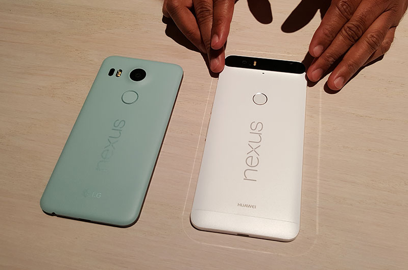 Google Nexus 5X and Nexus 6P 