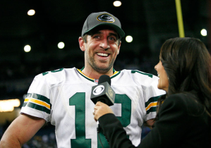 Green Bay Packers Quarterback Aaron Rodger