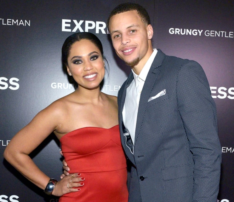 Steph and Ayesha Curry