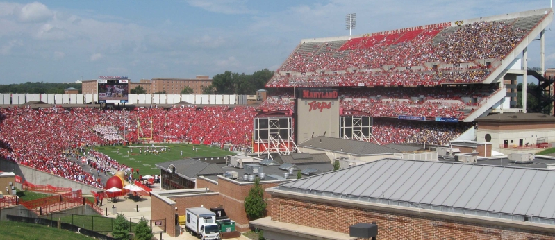 Maryland Stadium, Formerly Byrd Stadium, University of Maryland