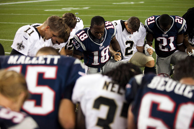 New England Patriots wide receiver Matthew Slater 