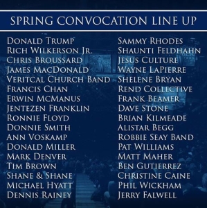 Liberty University 2016 Speakers