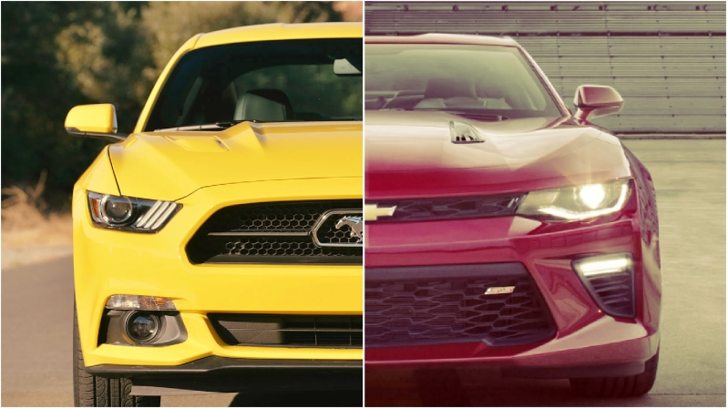 2016 chevy camaro ss vs. 2016 Ford Mustang