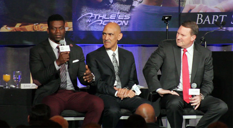 Benjamin Watson at Super Bowl Breakfast 2016