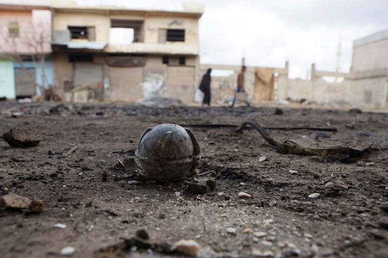 Syrian Civil War, Cluster Bomb in Syria