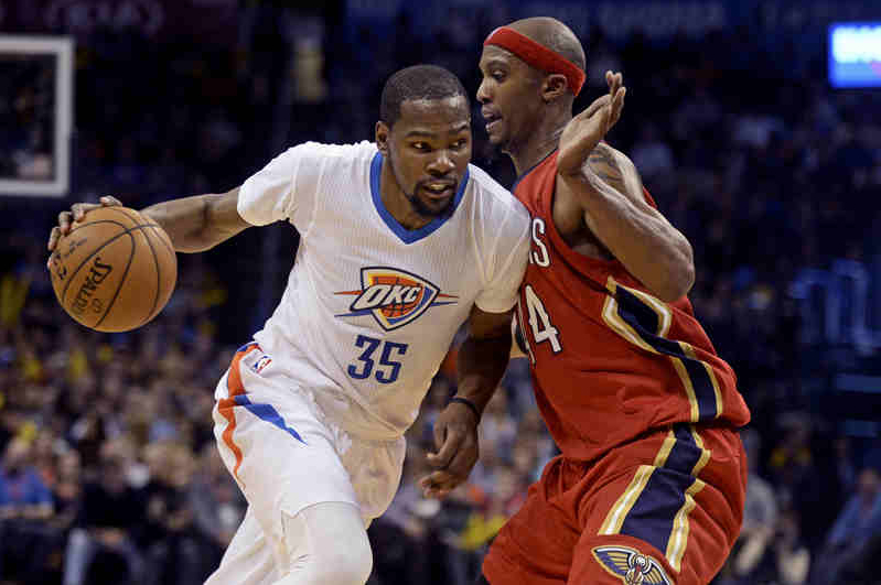 NBA: New Orleans Pelicans at Oklahoma City Thunder