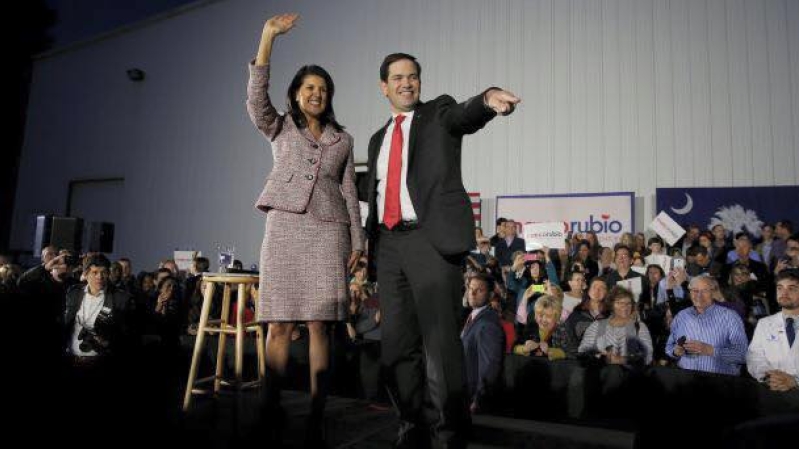 Nikki Haley and Marco Rubio